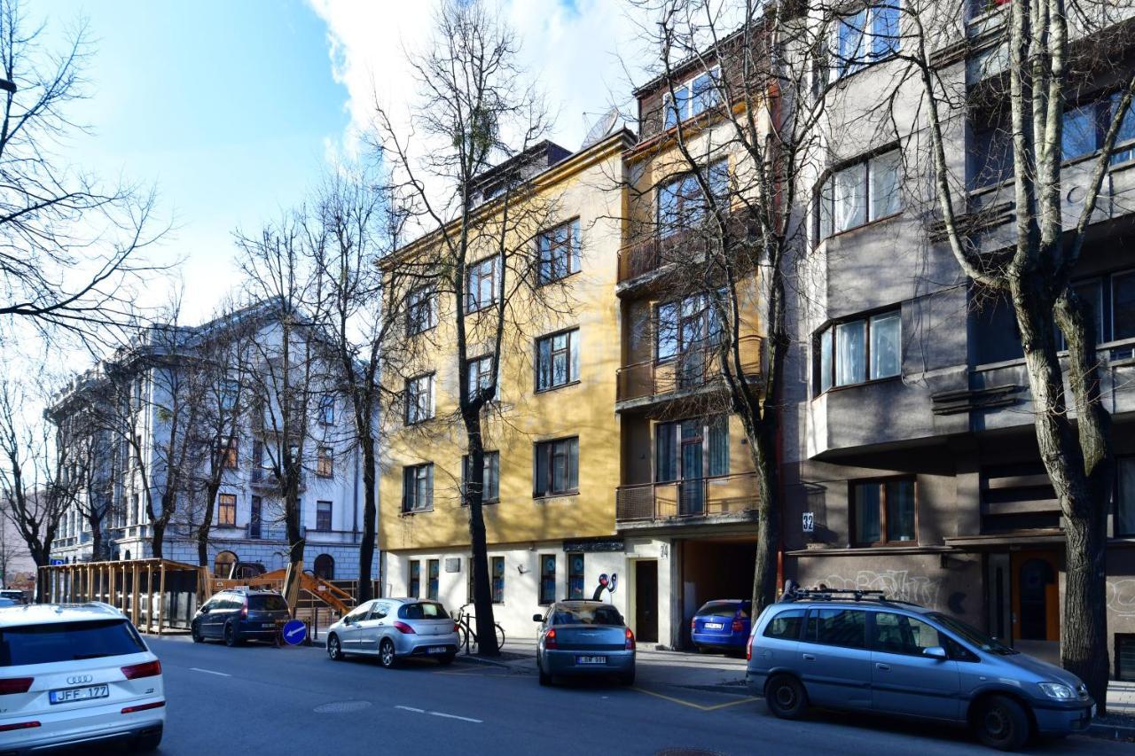 Luxury Central Apartment In Putvinskio Street Kaunas Exteriör bild